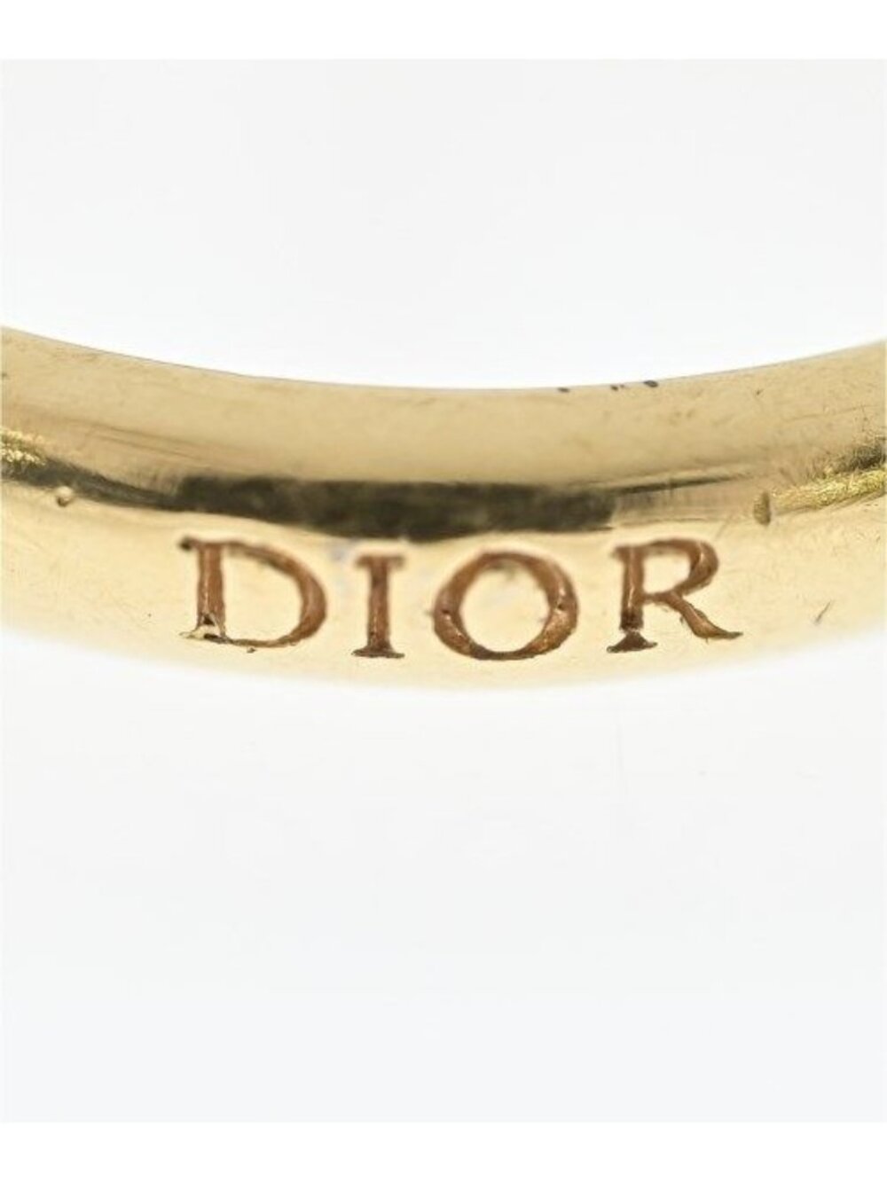 Dior Rhinestone Ring Gold - Picture 5 of 6